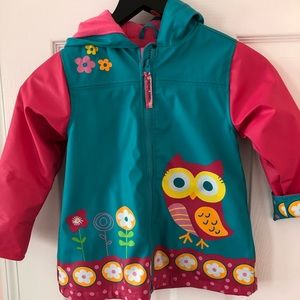 Stephen Joseph kids rain coat..perfect condition.